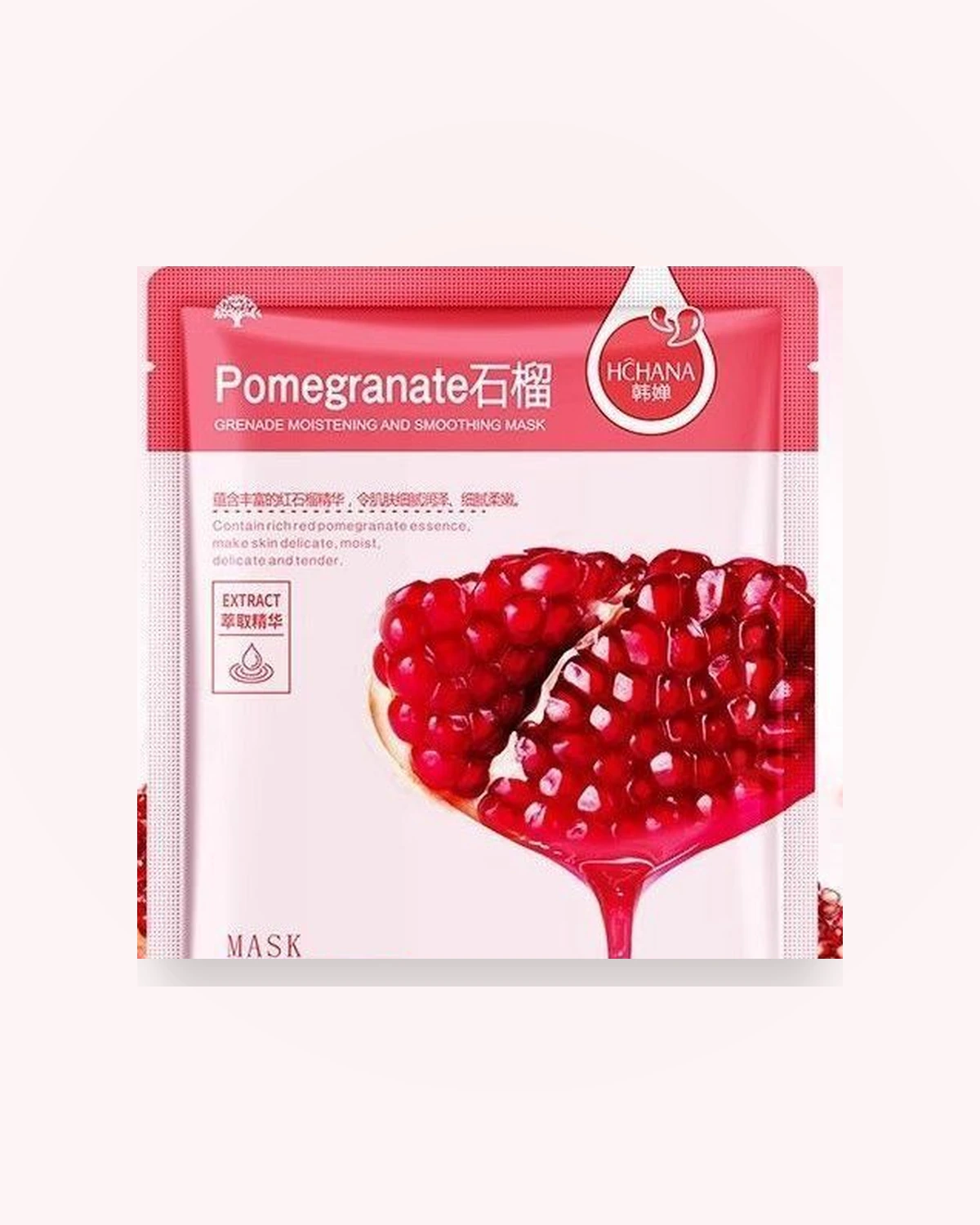 Red Pomegranate Smooth Glow Sheet Mask